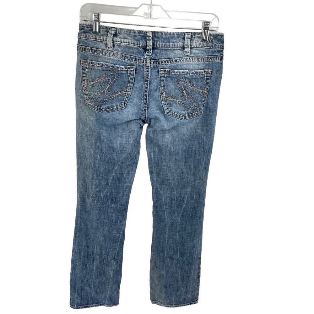 Silver Jeans Womens Bootcut Jeans Denim 5 Pocket Medium Wash Blue Size 30x33 - Picture 2 of 14